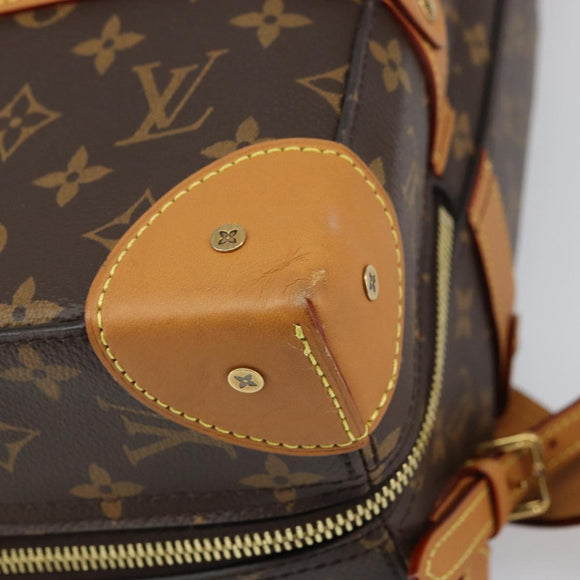 LOUIS VUITTON Monogram Soft Trunk Rucksack MM Rucksack M44749 LV Auth 169865SAM