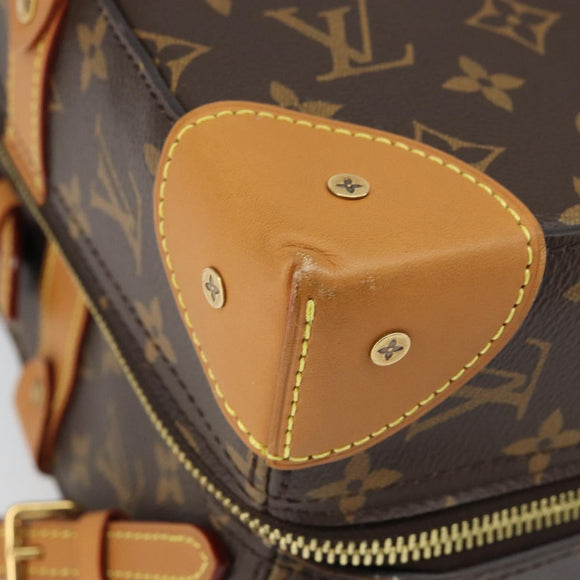 LOUIS VUITTON Monogram Soft Trunk Rucksack MM Rucksack M44749 LV Auth 169865SAM