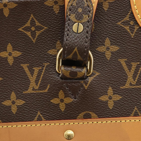 LOUIS VUITTON Monogram Soft Trunk Rucksack MM Rucksack M44749 LV Auth 169865SAM