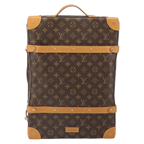 LOUIS VUITTON Monogram Soft Trunk Rucksack MM Rucksack M44749 LV Auth 169865SAM