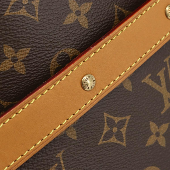 LOUIS VUITTON Monogram Soft Trunk Rucksack MM Rucksack M44749 LV Auth 169865SAM