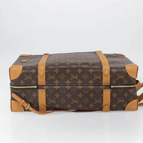 LOUIS VUITTON Monogram Soft Trunk Rucksack MM Rucksack M44749 LV Auth 169865SAM
