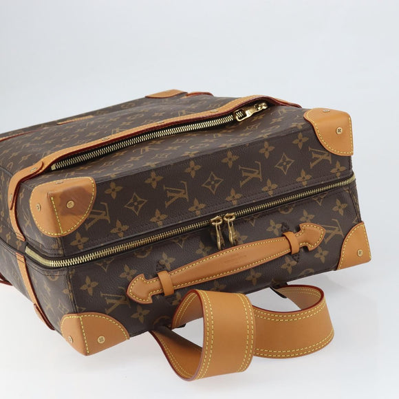 LOUIS VUITTON Monogram Soft Trunk Rucksack MM Rucksack M44749 LV Auth 169865SAM