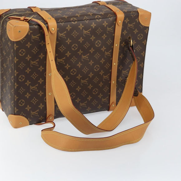 LOUIS VUITTON Monogram Soft Trunk Rucksack MM Rucksack M44749 LV Auth 169865SAM