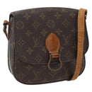 LOUIS VUITTON Monogram Saint Cloud MM Shoulder Bag M51243 LV Auth 169871-1