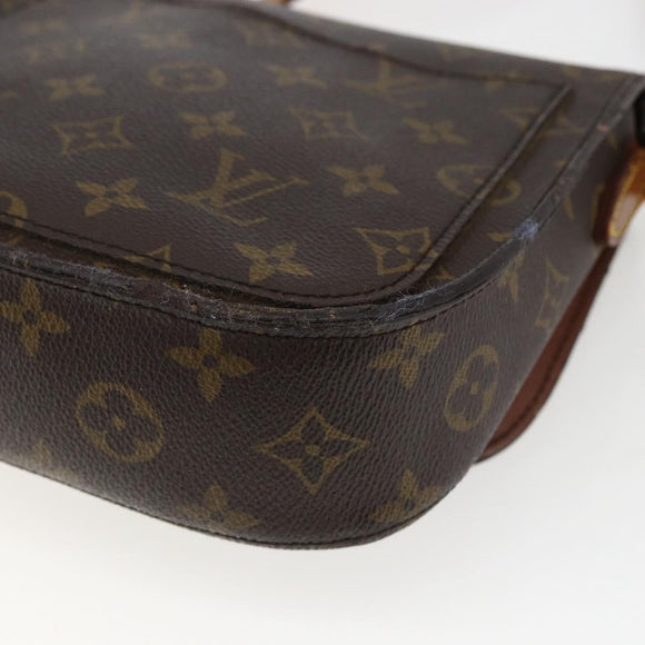 LOUIS VUITTON Monogram Saint Cloud MM Shoulder Bag M51243 LV Auth 169871