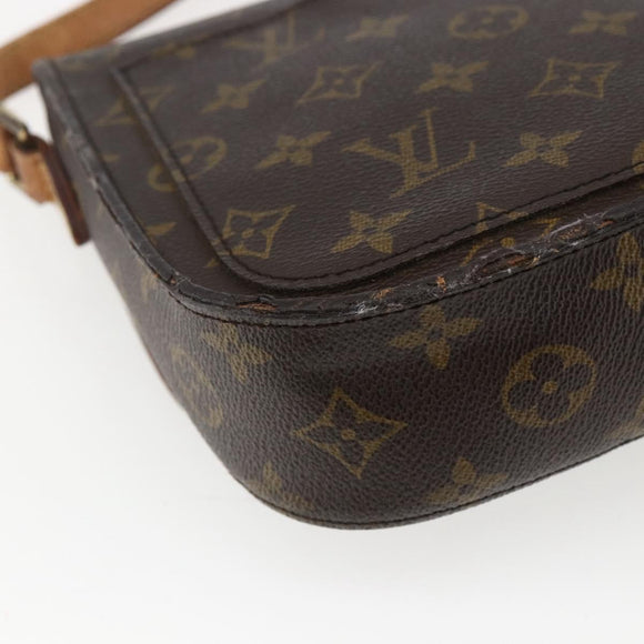 LOUIS VUITTON Monogram Saint Cloud MM Shoulder Bag M51243 LV Auth 169871