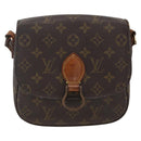 LOUIS VUITTON Monogram Saint Cloud MM Shoulder Bag M51243 LV Auth 169871-13