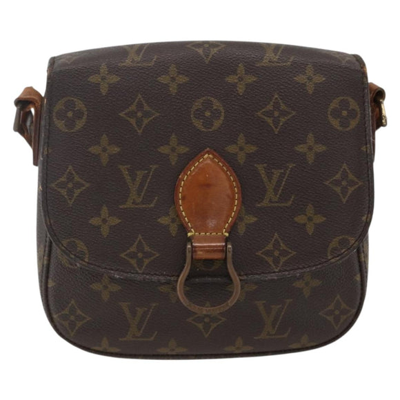 LOUIS VUITTON Monogram Saint Cloud MM Shoulder Bag M51243 LV Auth 169871