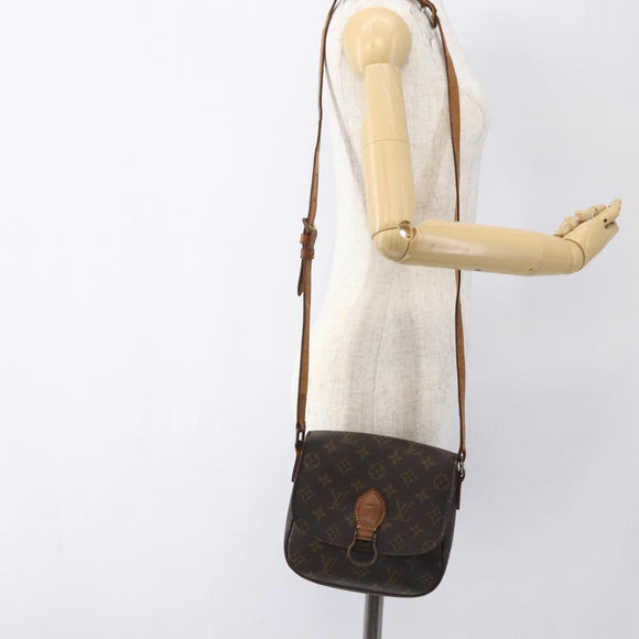 LOUIS VUITTON Monogram Saint Cloud MM Shoulder Bag M51243 LV Auth 169871
