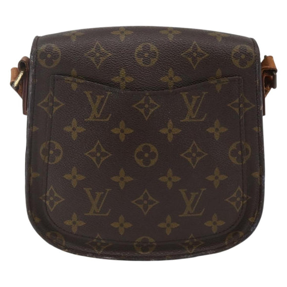LOUIS VUITTON Monogram Saint Cloud MM Shoulder Bag M51243 LV Auth 169871