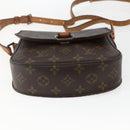 LOUIS VUITTON Monogram Saint Cloud MM Shoulder Bag M51243 LV Auth 169871-5