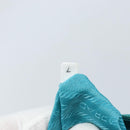 PRADA Shoulder Bag Nylon Light Blue Silver Auth 169875-11