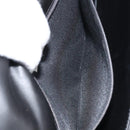 BALLY Chain Shoulder Bag Leather Black Gold Auth 169878V-22