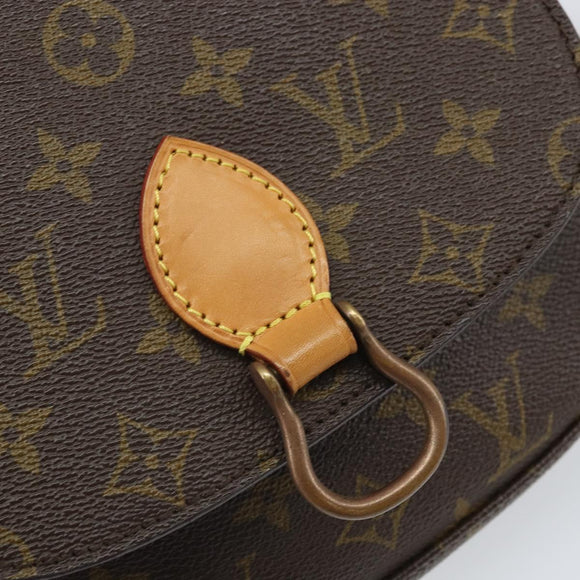 LOUIS VUITTON Monogram Saint Cloud MM Shoulder Bag M51243 LV Auth 169879V