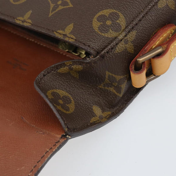 LOUIS VUITTON Monogram Saint Cloud MM Shoulder Bag M51243 LV Auth 169879V