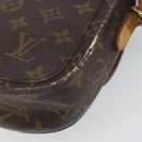 LOUIS VUITTON Monogram Saint Cloud PM Shoulder Bag M51244 LV Auth 169880-8