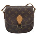 LOUIS VUITTON Monogram Saint Cloud PM Shoulder Bag M51244 LV Auth 169880-13