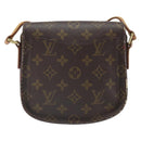 LOUIS VUITTON Monogram Saint Cloud PM Shoulder Bag M51244 LV Auth 169880-2