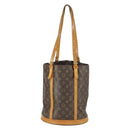 LOUIS VUITTON Monogram Bucket GM Schultertasche M42236 LV Auth 169884-13