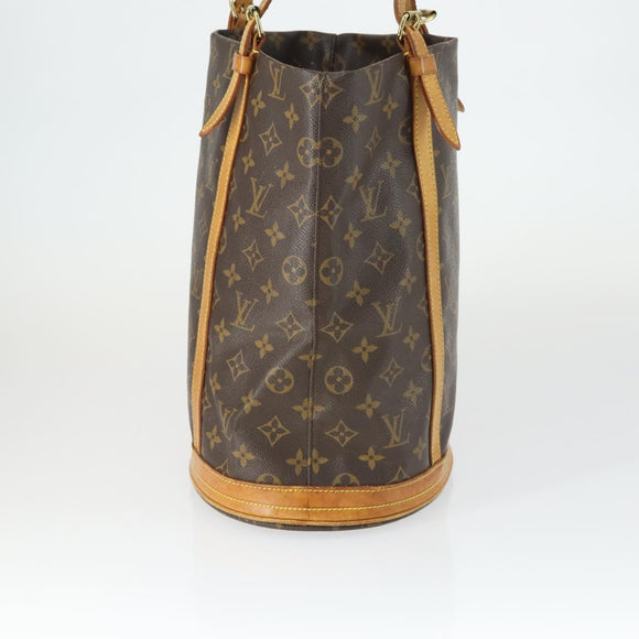 LOUIS VUITTON Monogram Bucket GM Schultertasche M42236 LV Auth 169884