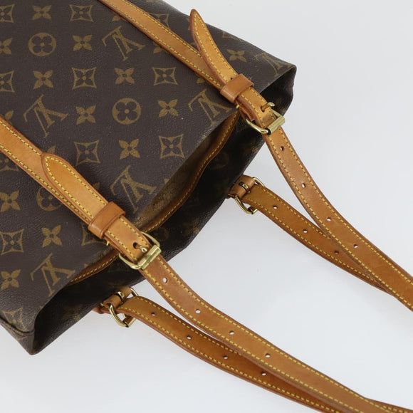 LOUIS VUITTON Monogram Bucket GM Schultertasche M42236 LV Auth 169884