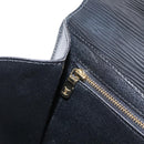 LOUIS VUITTON Epi Montaigne 27 Clutch Bag Black M52652 LV Auth 169888-11