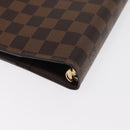 LOUIS VUITTON Damier Ebene Agenda GM Dagplannerhoes R20107 LV Auth 169889SAV-16