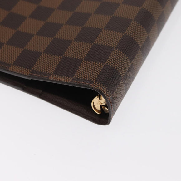 LOUIS VUITTON Damier Ebene Agenda GM Dagplannerhoes R20107 LV Auth 169889SAV