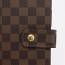 LOUIS VUITTON Damier Ebene Agenda GM Dagplannerhoes R20107 LV Auth 169889SAV-17