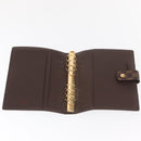 LOUIS VUITTON Damier Ebene Agenda GM Dagplannerhoes R20107 LV Auth 169889SAV-8