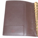 LOUIS VUITTON Damier Ebene Agenda GM Dagplannerhoes R20107 LV Auth 169889SAV-18