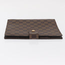 LOUIS VUITTON Damier Ebene Agenda GM Dagplannerhoes R20107 LV Auth 169889SAV-3