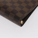 LOUIS VUITTON Damier Ebene Agenda GM Dagplannerhoes R20107 LV Auth 169889SAV-7