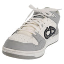 Christian Dior Trotter Canvas Dribble Low Top Sneakers B57 Gray Auth 169910M-2