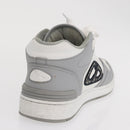 Christian Dior Trotter Canvas Dribble Low Top Sneakers B57 Gray Auth 169910M-24