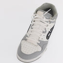 Christian Dior Trotter Canvas Dribble Low Top Sneakers B57 Gray Auth 169910M-27