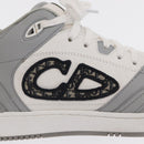 Christian Dior Trotter Canvas Dribble Low Top Sneakers B57 Gray Auth 169910M-34