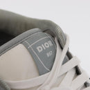 Christian Dior Trotter Canvas Dribble Low Top Sneakers B57 Gray Auth 169910M-35