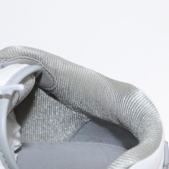Christian Dior Trotter Canvas Dribble Low Top Sneakers B57 Gray Auth 169910M