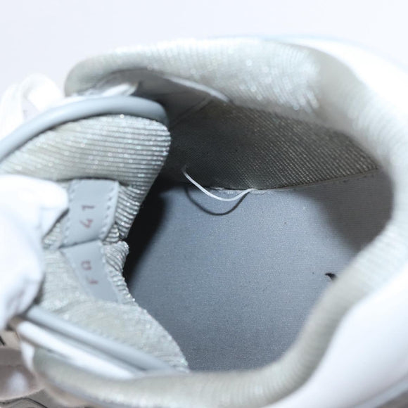 Christian Dior Trotter Canvas Dribble Low Top Sneakers B57 Gray Auth 169910M
