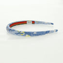 HERMES Elsa Katyusha Silk Blue Auth 169912SAV-4