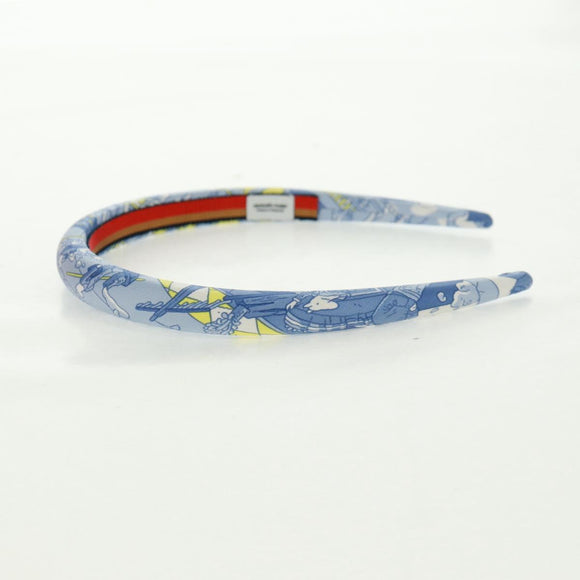 HERMES Elsa Katyusha Silk Blue Auth 169912SAV