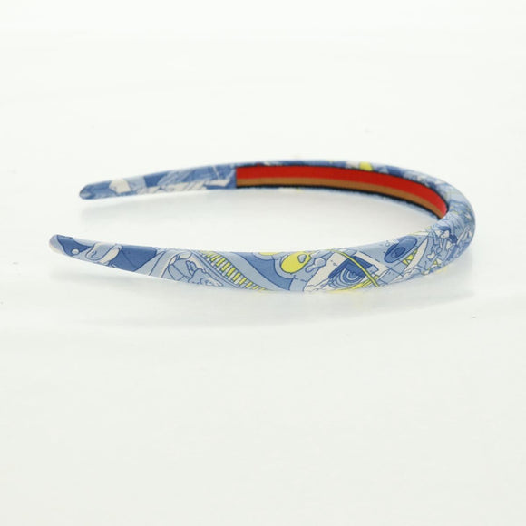 HERMES Elsa Katyusha Silk Blue Auth 169912SAV