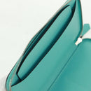 HERMES Sokwar Flamingo Party Long Wallet Silk Blue Auth 169913SAV-21