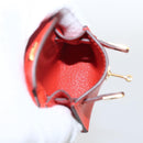 HERMES Micro Kelly Twilly Bag Charm Leather Orange Auth 169917SM-10