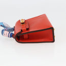 HERMES Micro Kelly Twilly Bag Charm Leather Orange Auth 169917SM-3