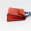 HERMES Micro Kelly Twilly Bag Charm Leather Orange Auth 169917SM-4