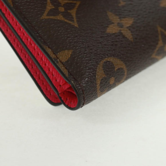 LOUIS VUITTON Vivienne Portefeuille Victorine Wallet Fuchsia M81631 Auth 169918M