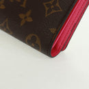 LOUIS VUITTON Vivienne Portefeuille Victorine Wallet Fuchsia M81631 Auth 169918M-16